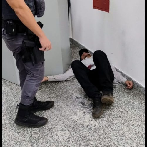 VÍDEO: suspeito é baleado por vigilante durante tentativa de roubo a banco em Sumaré (SP)